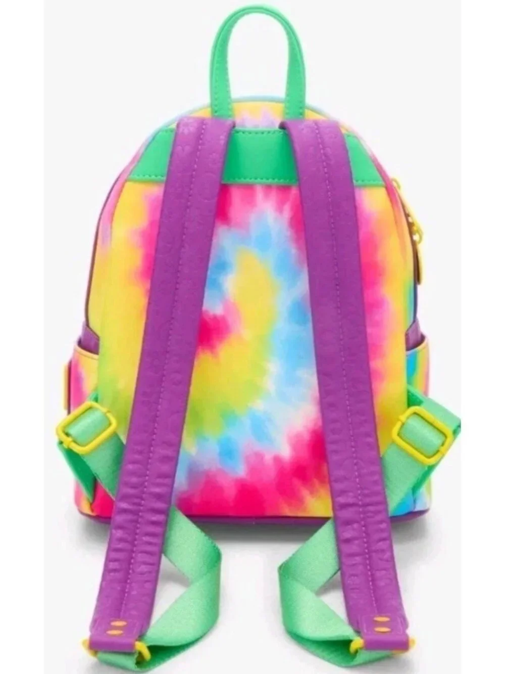 Loungefly Disney Pixar Cars Fillmore Good Vibes Tie Dye Backpack Hippie NWT